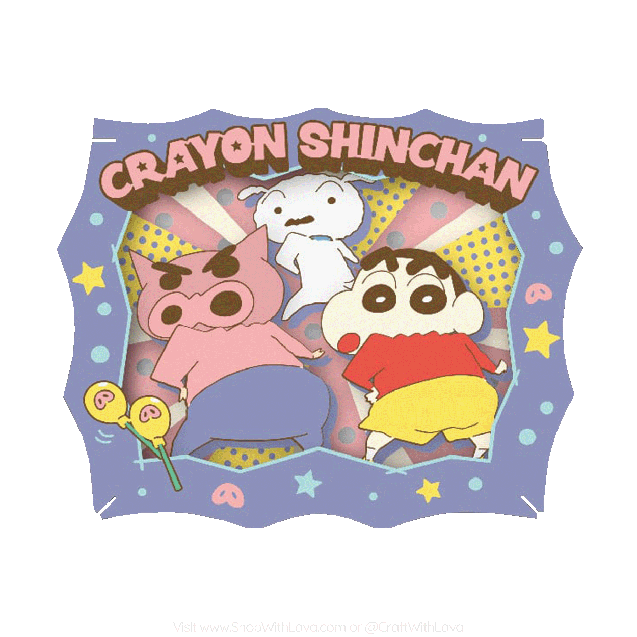 Paper Theater | Crayon Shin-chan | Buri Buri Zaemon PT-343