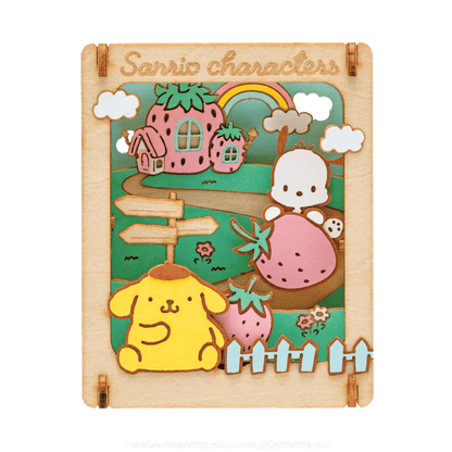 Paper Theater Wood | Sanrio Characters | Strawberry House 1 PT-W20