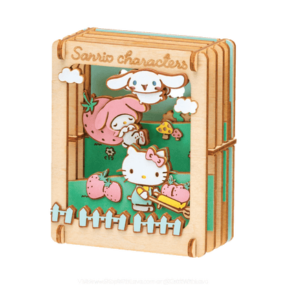 Paper Theater Wood | Sanrio Characters | Strawberry House 2 PT-W21