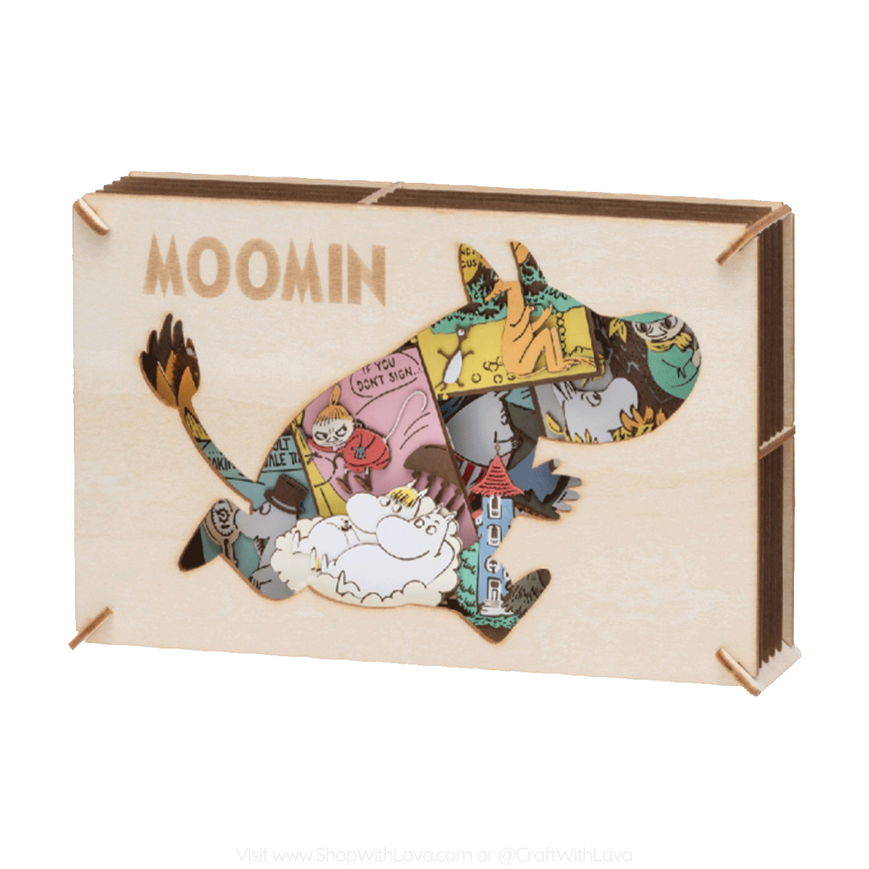 Paper Theater Wood | Moomin | Moomin PT-WL22