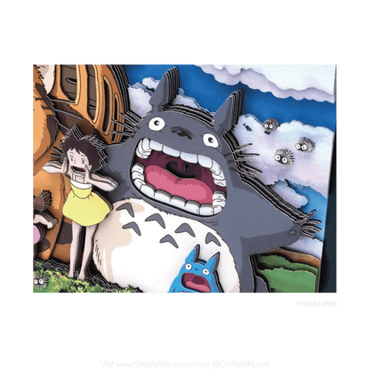 Paper Shadow Art | My Neighbor Totoro | Sound in the sky SA-01
