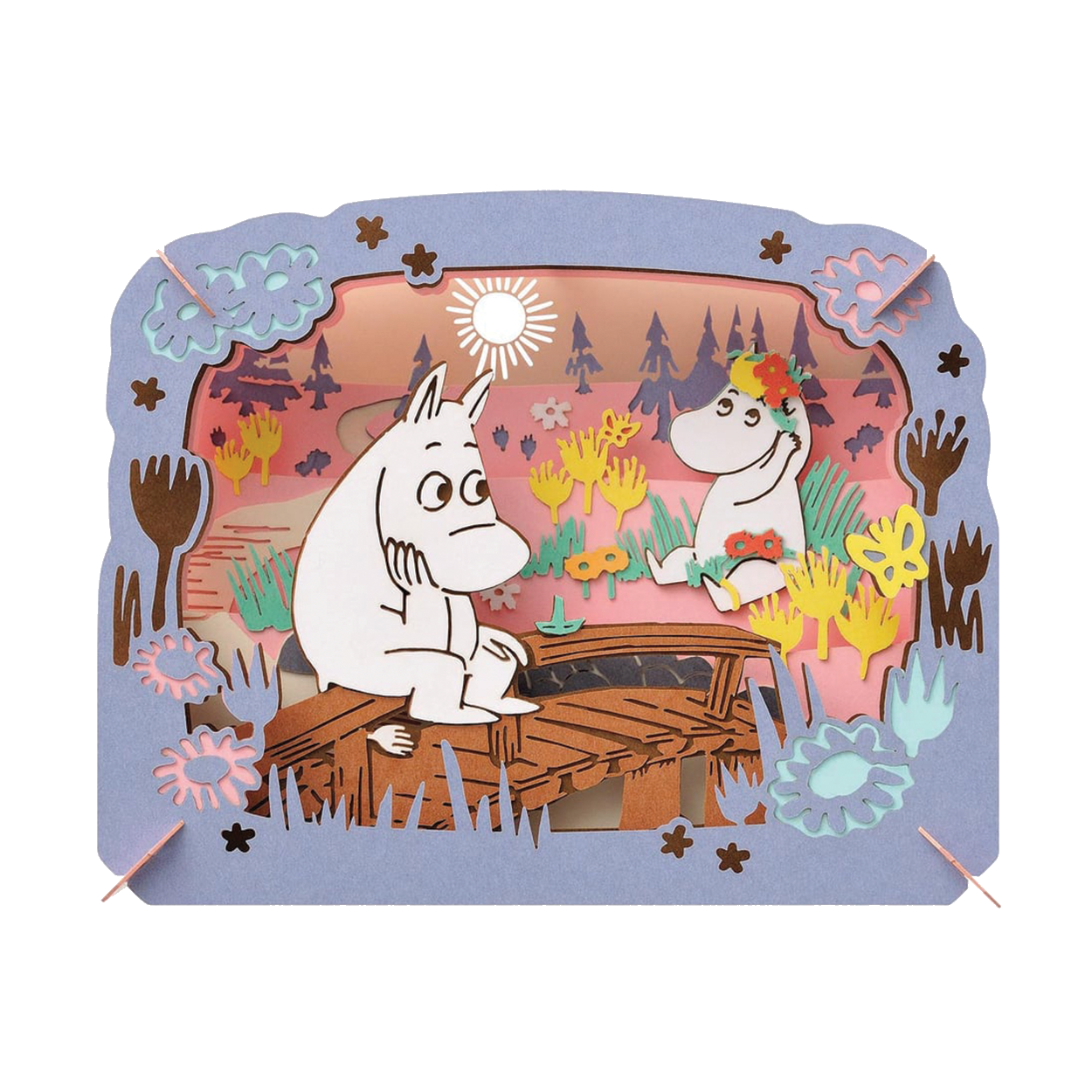 Paper Theater | Moomin | Moomin on the bridge