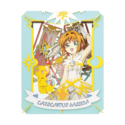 Paper Theater | Cardcaptor Sakura : Clear Card | Sakura-chan & Kero-chan