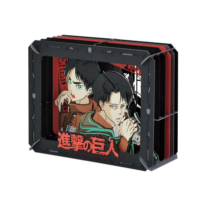 Paper Theater | Attack on Titan | Eren Jaeger and Levi Ackerman