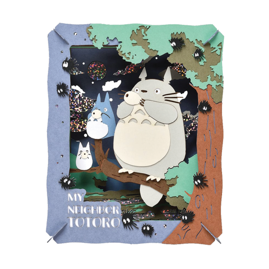 Paper Theater | My Neighbor Totoro P| Totoro Blowing Ocarina