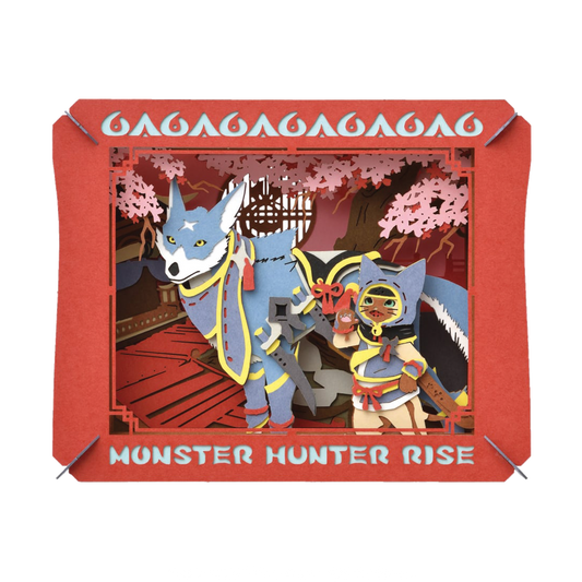 Paper Theater | Monster Hunter Rise | Otomo Airou & Otomo Garuku