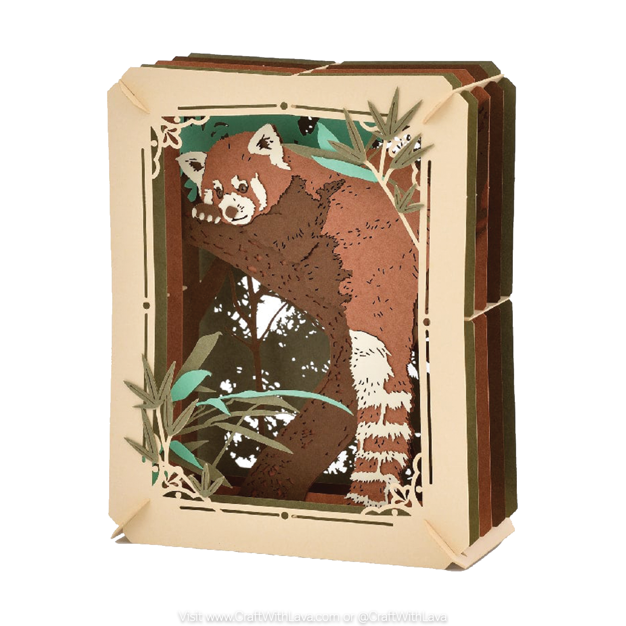 Paper Theater | Animal Series | Red Panda