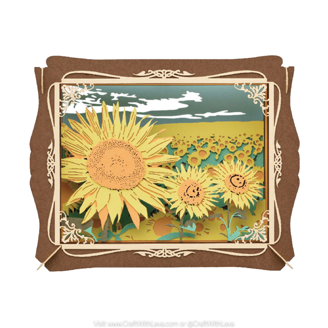 Paper Theater | Flower Series | Sunflower ( Himawari )