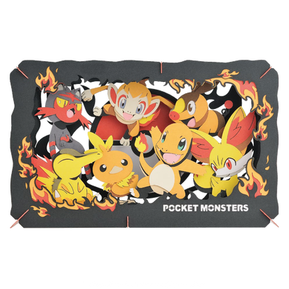 Paper Theater | Pokémon | Fire Type PT-L07
