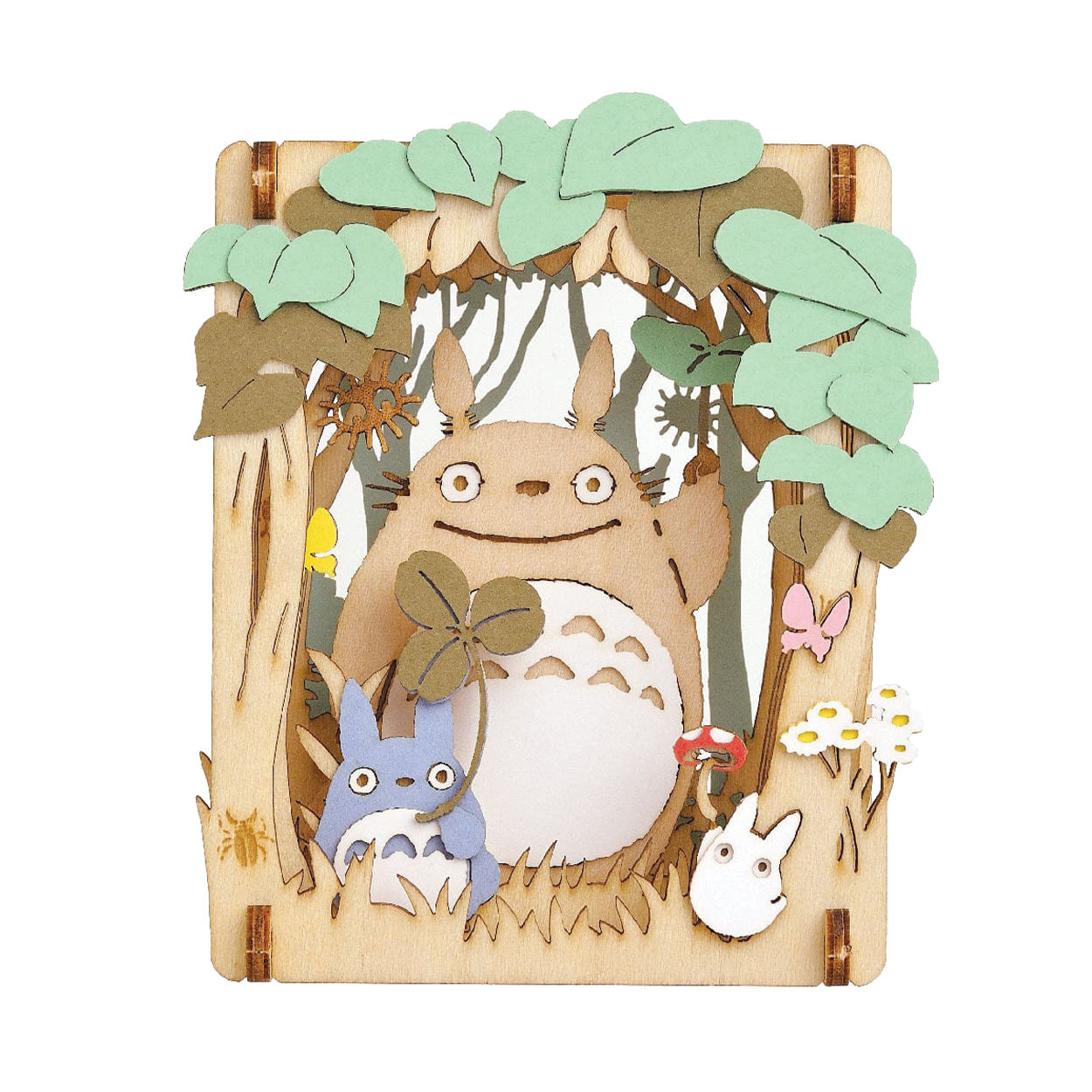Paper Theater Wood | My Neighbor Totoro | A Moment Under The Tree Shade