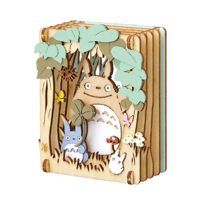Paper Theater Wood | My Neighbor Totoro | A Moment Under The Tree Shade