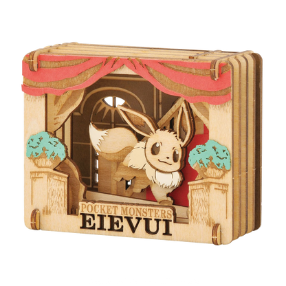 Paper Theater Wood | Pokémon | With Eevee