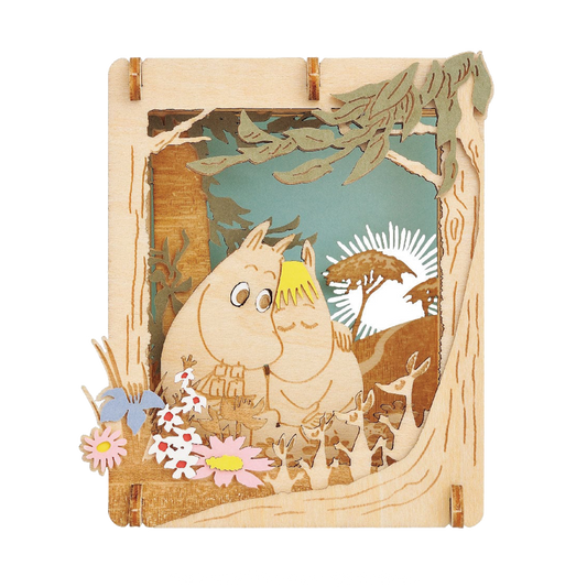Paper Theater Wood | Moomin | Moomin and Snork Maiden