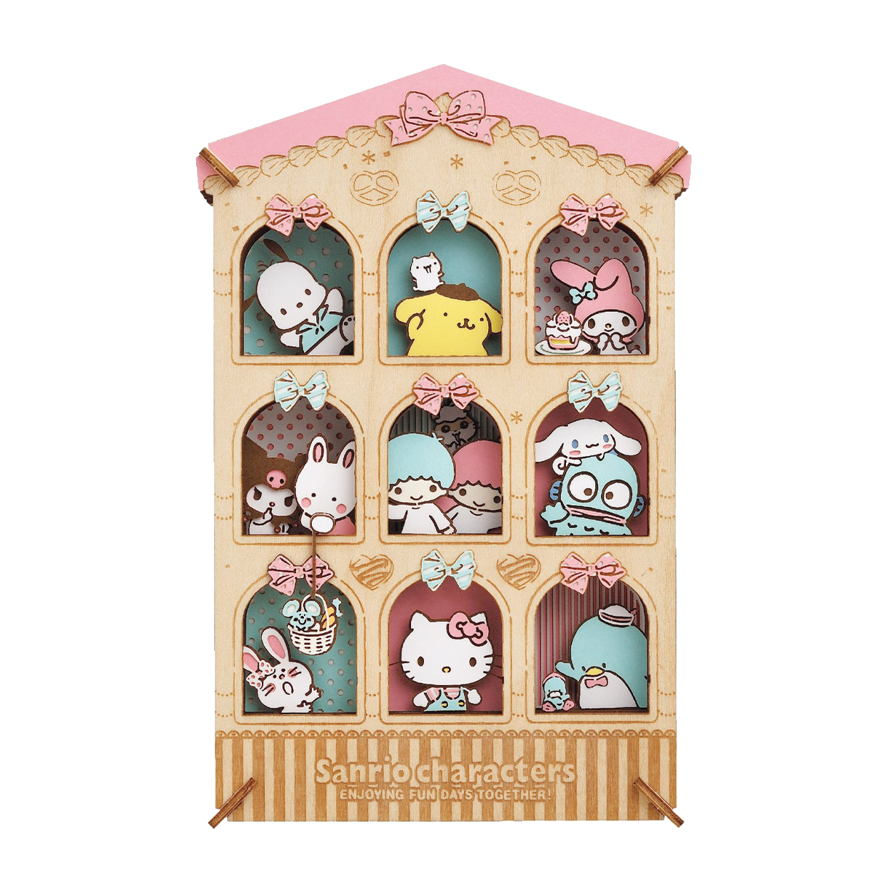 Paper Theater Wood | Sanrio Characters | Sweet House