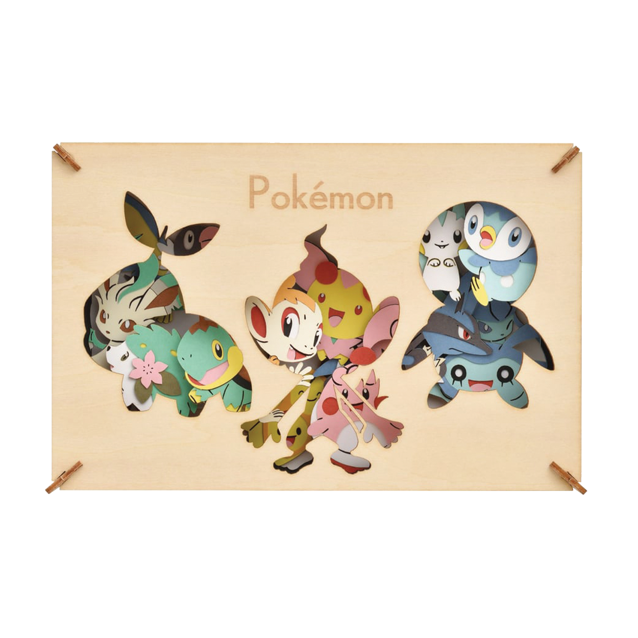 Paper Theater Wood | Pokémon | Sinnoh Pokémon